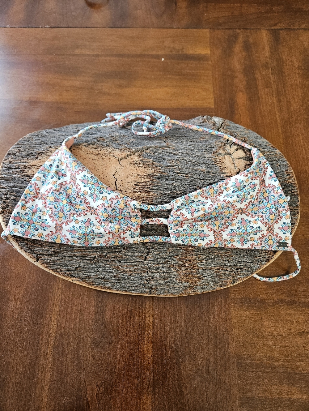 O'Neill Multicolor String Bikini Top - Medium
